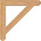 Ekena Millwork Traditional Craftsman Smooth Bracket, Western Red Cedar, 5 1/2"W x 42"D x 42"H BKT06X42X42TRA04SWR - alternate 3